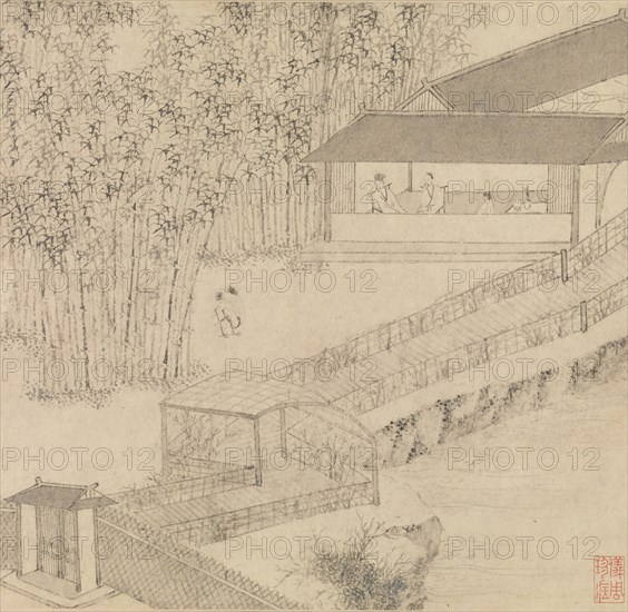 Garden of the Inept Administrator, 1551. Creator: Wen Zhengming.