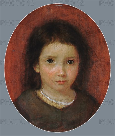 Daughter of William Page (Possibly Anne Page), ca. 1837-38. Creator: William Page.