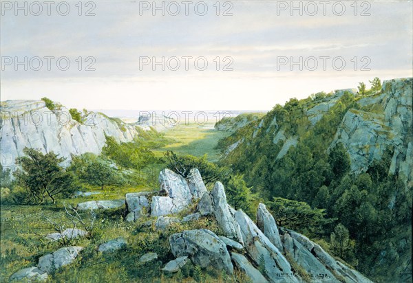 From Paradise to Purgatory, Newport, 1878. Creator: William Trost Richards.