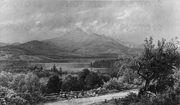 Mount Chocorua and Lake, 1873. Creator: William Trost Richards.