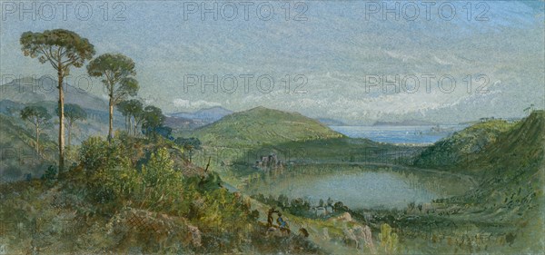 Lago Avernus, ca. 1867-70. Creator: William Trost Richards.