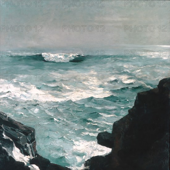 Cannon Rock, 1895. Creator: Winslow Homer.