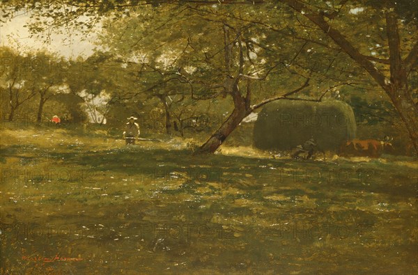 Harvest Scene, ca. 1873. Creator: Winslow Homer.