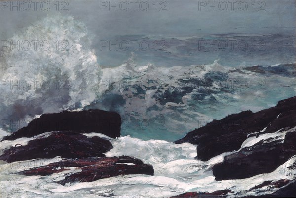 Maine Coast, 1896. Creator: Winslow Homer.