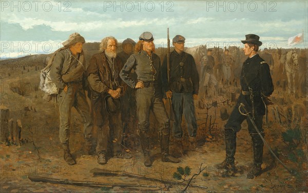Prisoners from the Front, 1866. Creator: Winslow Homer.