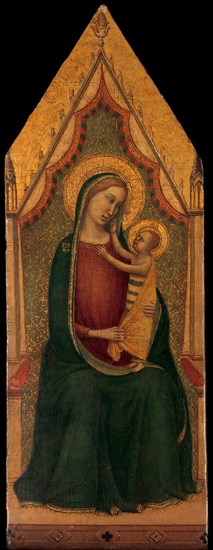 Madonna and Child Enthroned, ca. 1335-39. Creator: Unknown.