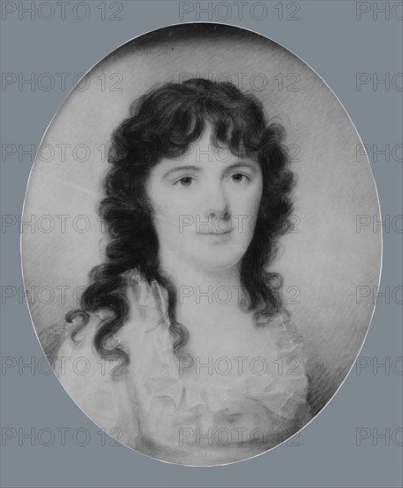 Mrs. John Nightingale (Martha Washington Greene), ca. 1797. Creator: Edward Greene Malbone.