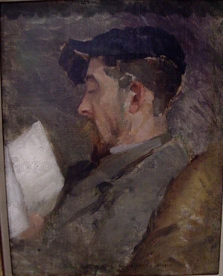 Self-Portrait, ca. 1884-87. Creator: Theodore Robinson.