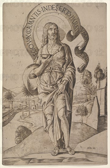 Saint John the Baptist, 1500-1506. Creator: Girolamo Mocetto.