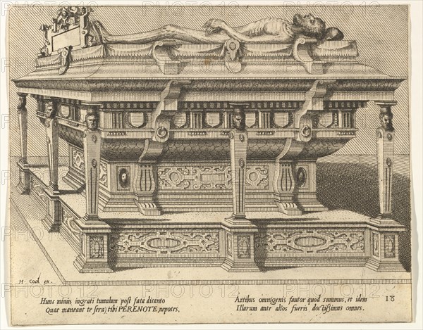 Cœnotaphiorum (18), 1563. Creators: Johannes van Doetecum I, Lucas van Doetecum.
