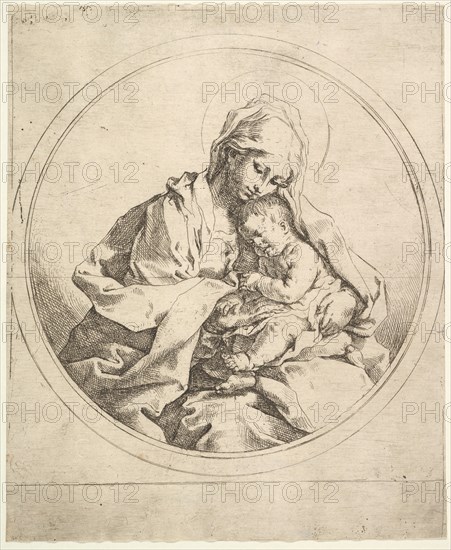 The Madonna and Child in the Round. Creator: Guido Reni.