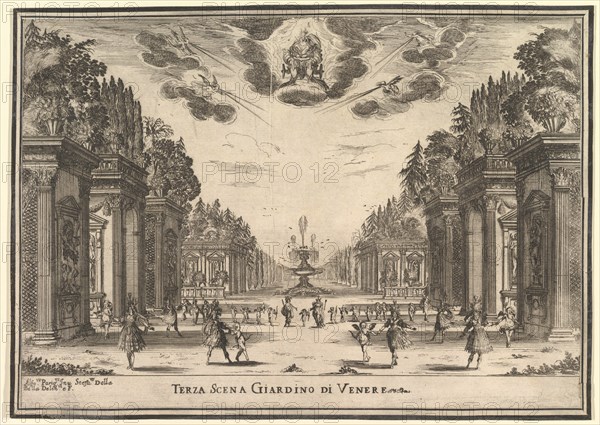 Third scene, the garden of Venus, from 'The marriage of the gods'