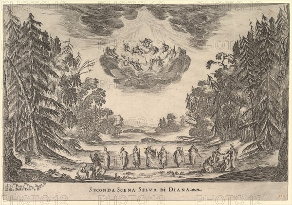 Second Scene, in Diana's forest, from 'The marriage of the gods'