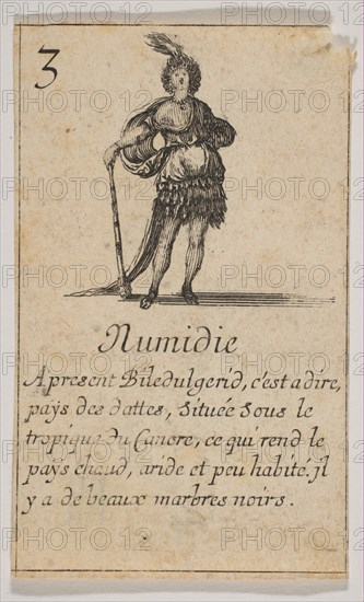 Numidie, 1644. Creator: Stefano della Bella.