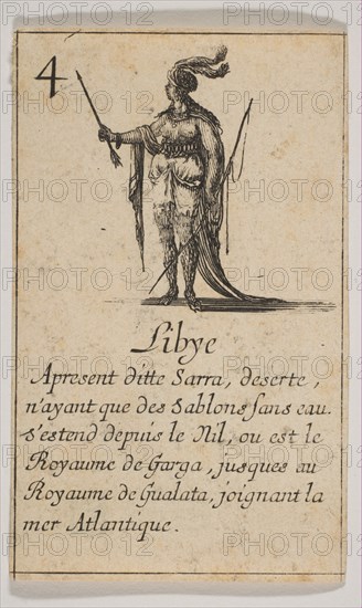 Libye, 1644. Creator: Stefano della Bella.