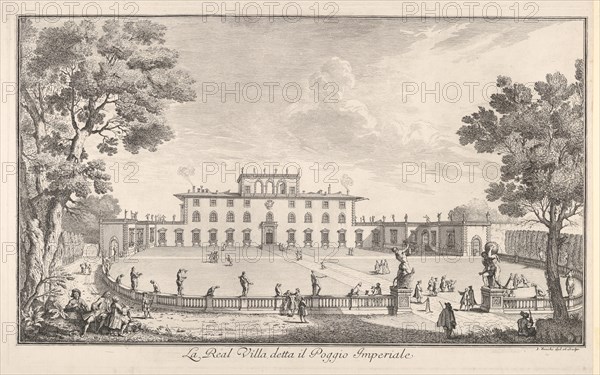 The Royal Villa called il Poggio Imperiale