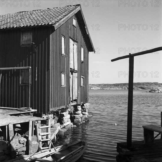 Gullholmen Bohuslan, Sweden, 1958. Creator: Unknown.