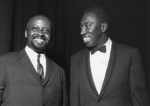 Joe Williams and Junior Mance, 1962. Creator: Brian Foskett.