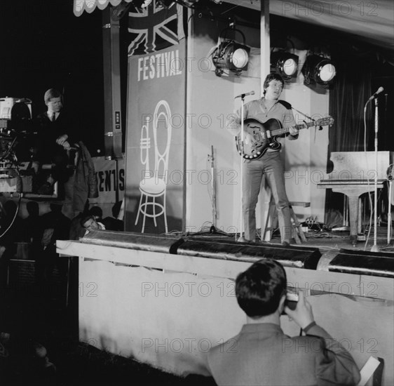 Stevie Winwood, Spencer Davis Group, Richmond Jazz Festival, London, 1965. Creator: Brian Foskett.