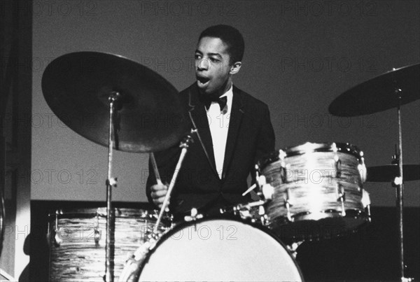 Tony Williams, Newport Jazz Festival, Hammersmith, London, 1967. Creator: Brian Foskett.