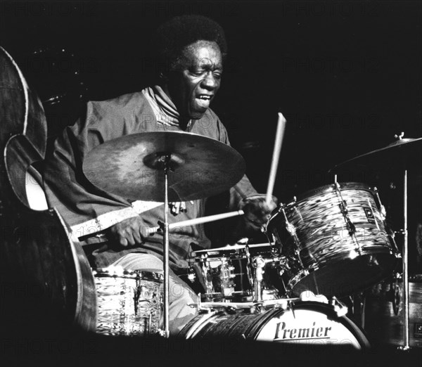 Art Blakey, Hammersmith Odeon, London, 1968. Creator: Brian Foskett.