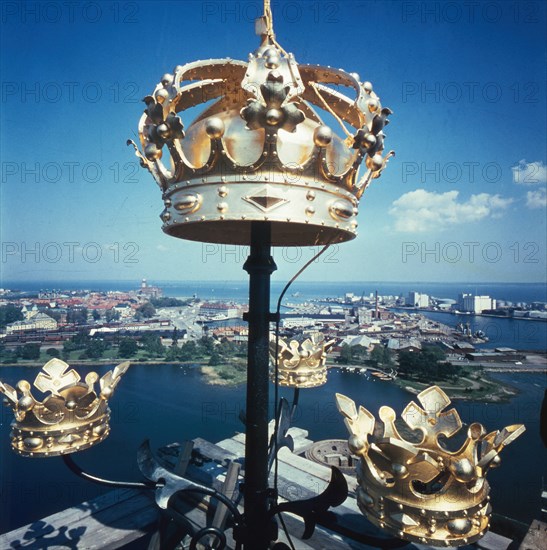 The Crown at Kalmar Castle, Kalmar, Sweden, 1972. Creator: Unknown.