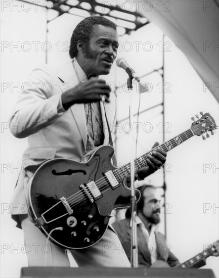 Chuck Berry, Capital Jazz Festival, London, 1979. Creator: Brian Foskett.