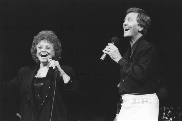 Pat Boone and Kay Starr, London Palladium, 1991. Creator: Brian Foskett.