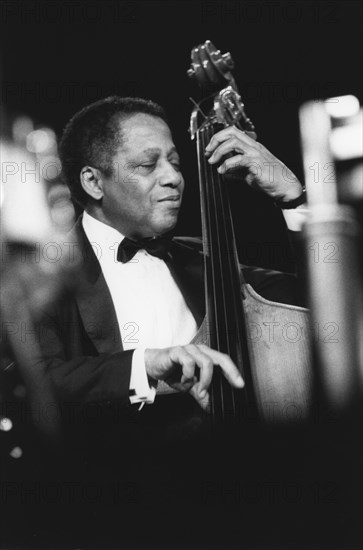 Jimmy Woode, North Sea Jazz Festival, The Hague, Netherlands, 1992. Creator: Brian Foskett.