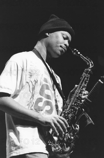 Steve Coleman, 1995. Creator: Brian Foskett.