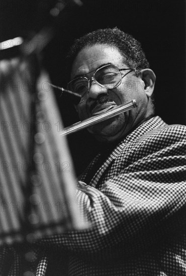 Frank Wess, Union Chapel, London, 1995. Creator: Brian Foskett.