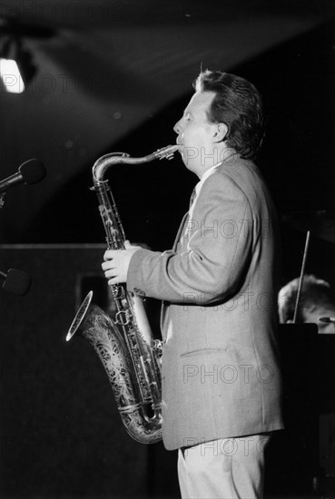 Harry Allen, JATP session, North Sea Jazz Festival, The Hague, Netherlands, 2002. Creator: Brian Foskett.