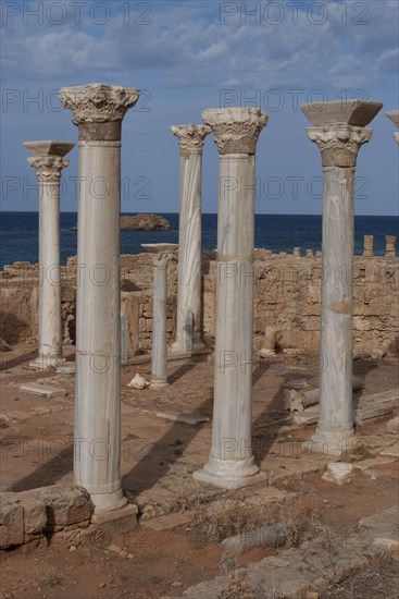 Libya, Apollonia, Central Church, 2007. Creator: Ethel Davies.