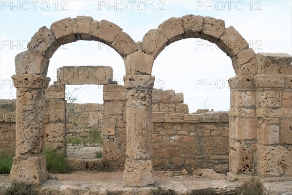 Libya, Apollonia, Governor's Palace, 2007. Creator: Ethel Davies.