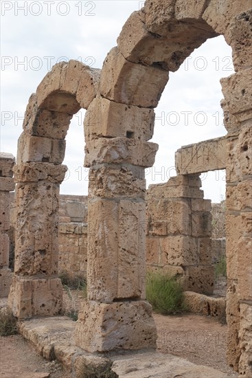 Libya, Apollonia, Governor's Palace, 2007. Creator: Ethel Davies.