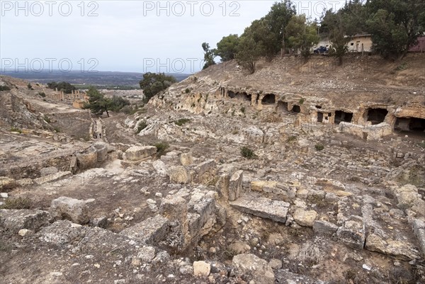 Libya, Cyrene, Necropolis, 2007. Creator: Ethel Davies.