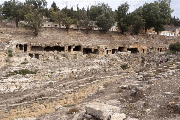 Libya, Cyrene, Necropolis, 2007. Creator: Ethel Davies.