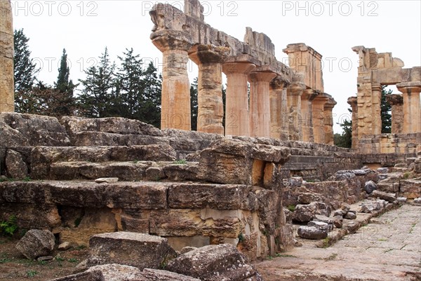 Libya, Cyrene, Temple of Zeus, 2007. Creator: Ethel Davies.