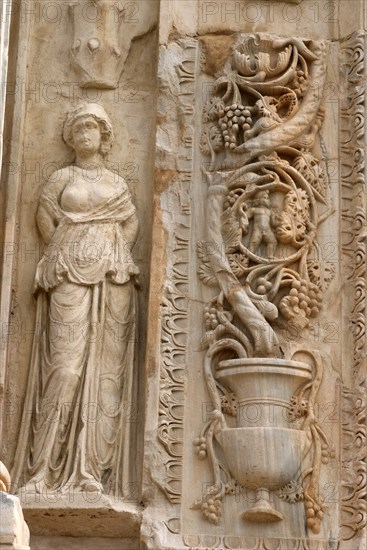 Libya, Leptis Magna, Arch of Septimius Severus, 2007. Creator: Ethel Davies.