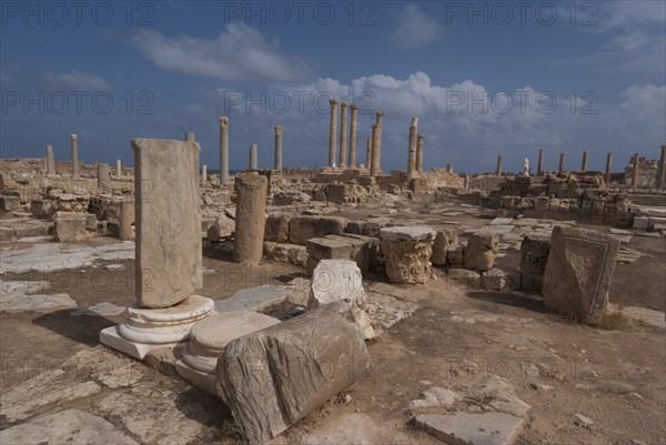 Libya, Leptis Magna, Basilica, 2007. Creator: Ethel Davies.