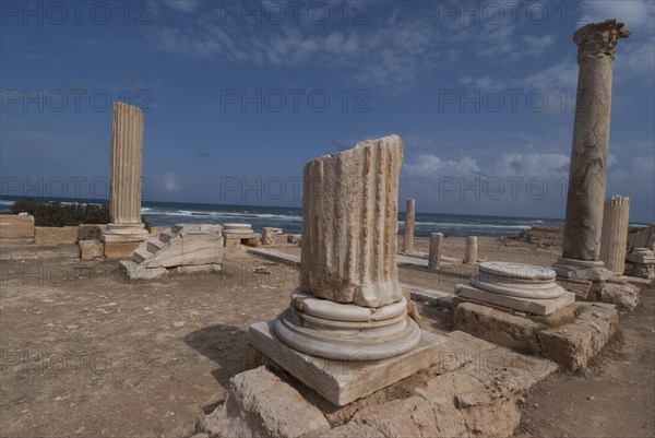 Libya, Leptis Magna, Justinian's Basilica, 2007. Creator: Ethel Davies.