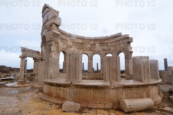 Libya, Leptis Magna, Market, 2007. Creator: Ethel Davies.