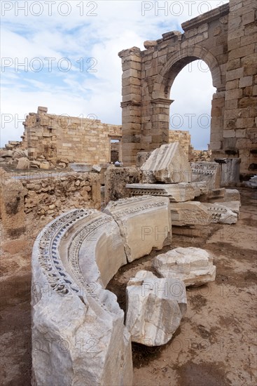 Libya, Leptis Magna, Nymphaeum, 2007. Creator: Ethel Davies.