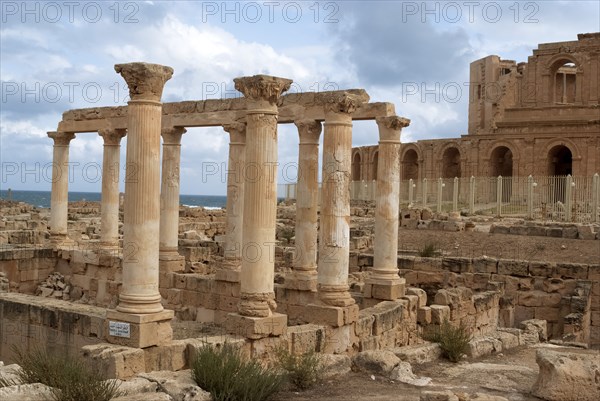 Libya, Sabratha, Peristyle House, 2007. Creator: Ethel Davies.