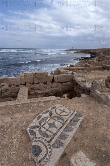 Libya, Sabratha, Seawards Baths, 2007. Creator: Ethel Davies.