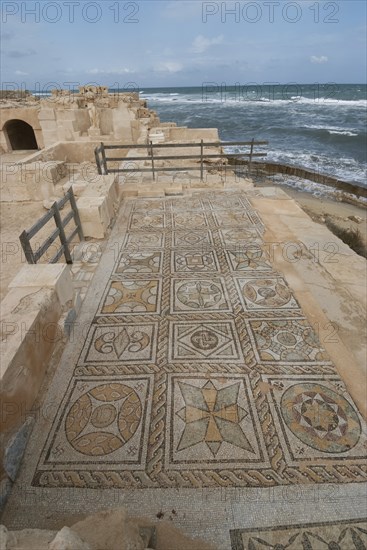 Libya, Sabratha, Seawards Baths, 2007. Creator: Ethel Davies.