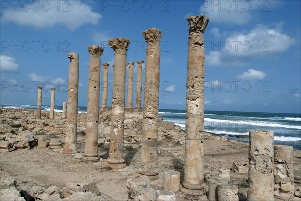 Libya, Sabratha, Temple of Isis, 2007. Creator: Ethel Davies.