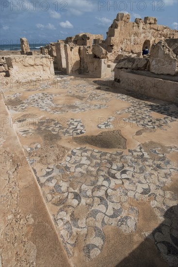 Libya, Sabratha, Theatre Baths, 2007. Creator: Ethel Davies.