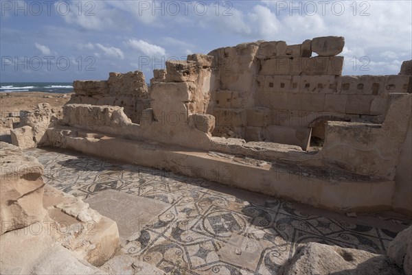 Libya, Sabratha, Theatre Baths, 2007. Creator: Ethel Davies.