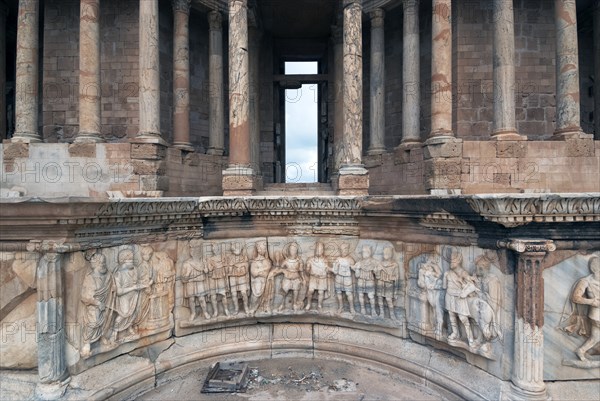 Libya, Sabratha, Theatre, 2007. Creator: Ethel Davies.